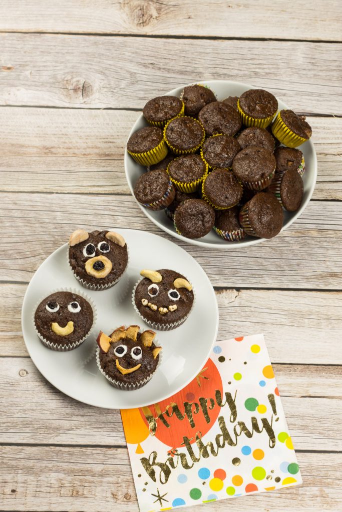 Saftige Schoko-Birnen-Muffins für Kinder — Kleine Spinatesser